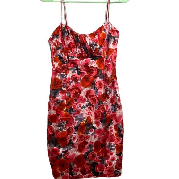 David Meister Spaghetti Strap Dress - Picture 1 of 15